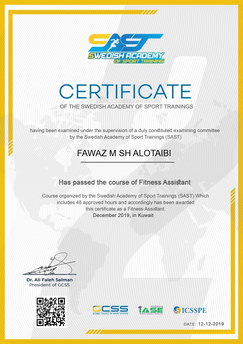 FAWAZ M SH ALOTAIBI